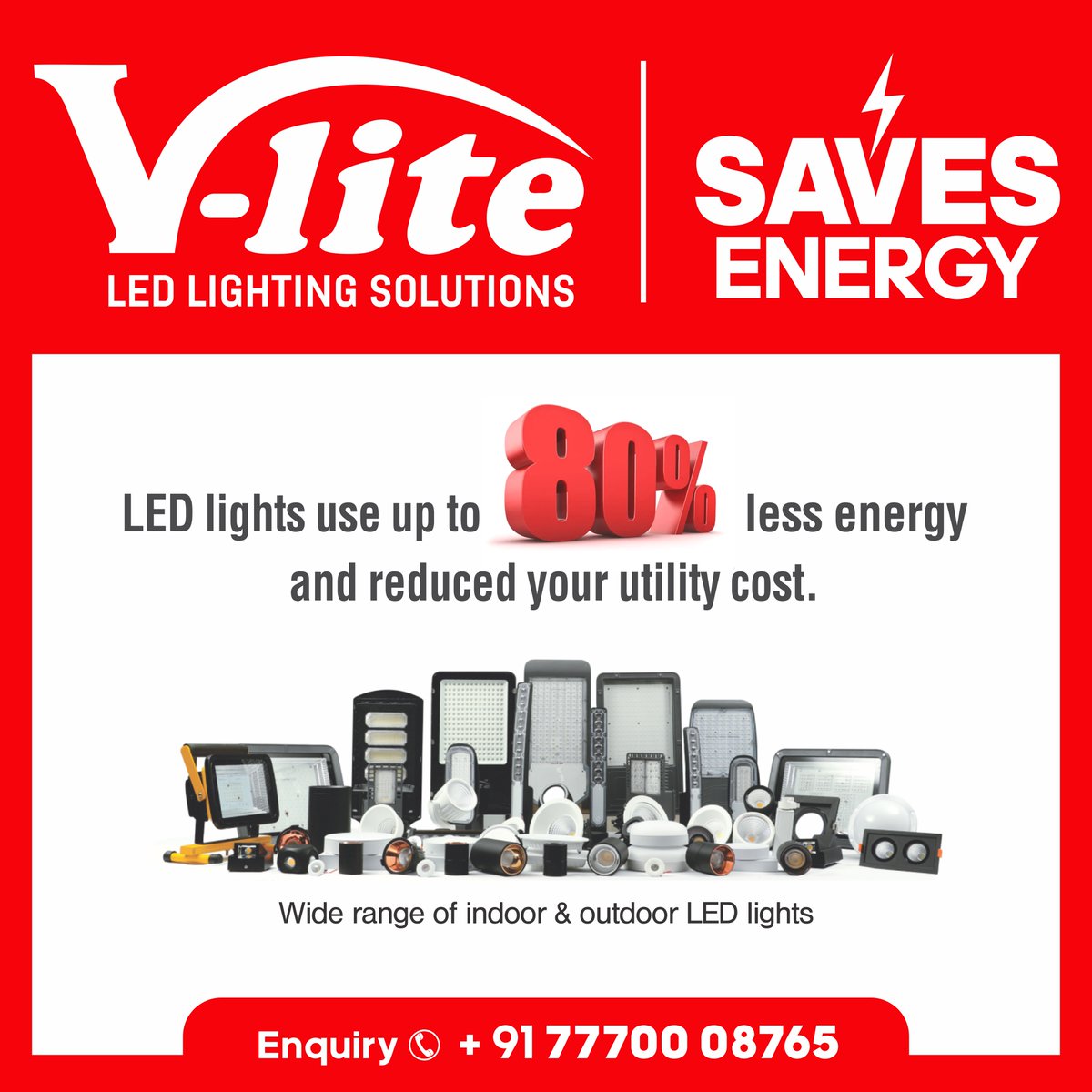 VliteOfficial88's tweet image. Save energy, save money with VLITE’s 80% efficient LED lighting solutions 💡. Get long-lasting, cost-effective 💸lighting for your home or business.🏠
.
.
.
.
.
.
#EnergyEfficientLED #LEDTechnology #SustainableLighting
#lighting #light #india #lights #interiordesign #instagram