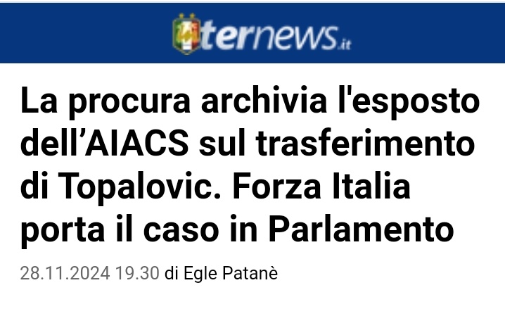CN29vfarsopoli's tweet photo. Sempre loro, sempre impuniti, costantemente protetti! 

#topalovic #inter #aiacs #figc #procurafederale #abodi 

https://t.co/Sl1gN4AtQC https://t.co/Qr3H8cDCkf