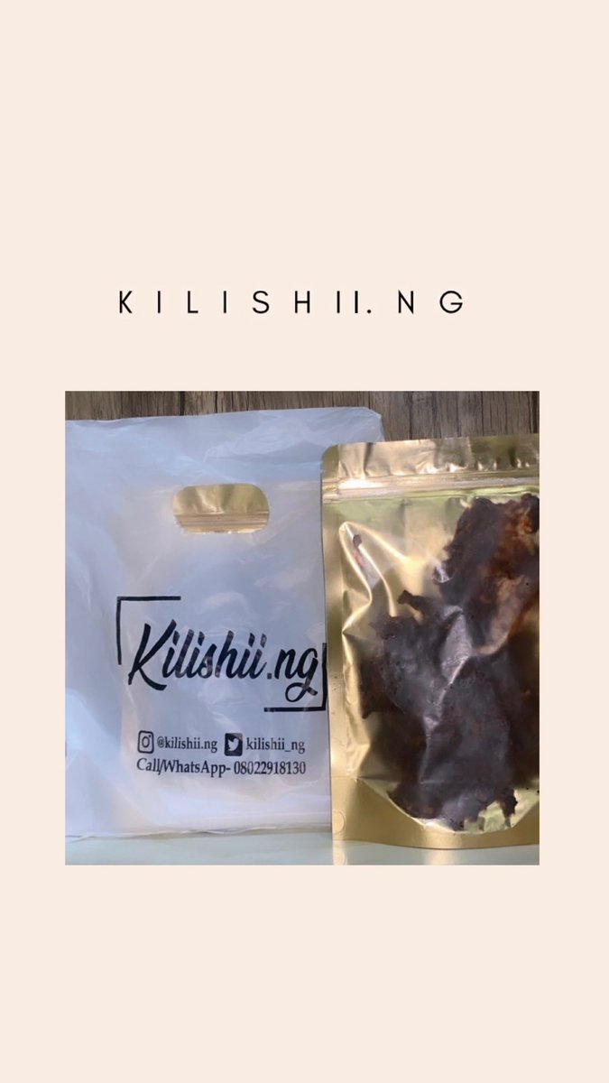 Kilishii_ng's tweet photo. KILISHI IS AVAILABLE!!!
PRICE: 2500
LOCATION: ABUJA/KEFFI https://t.co/jRSD1ggeLL