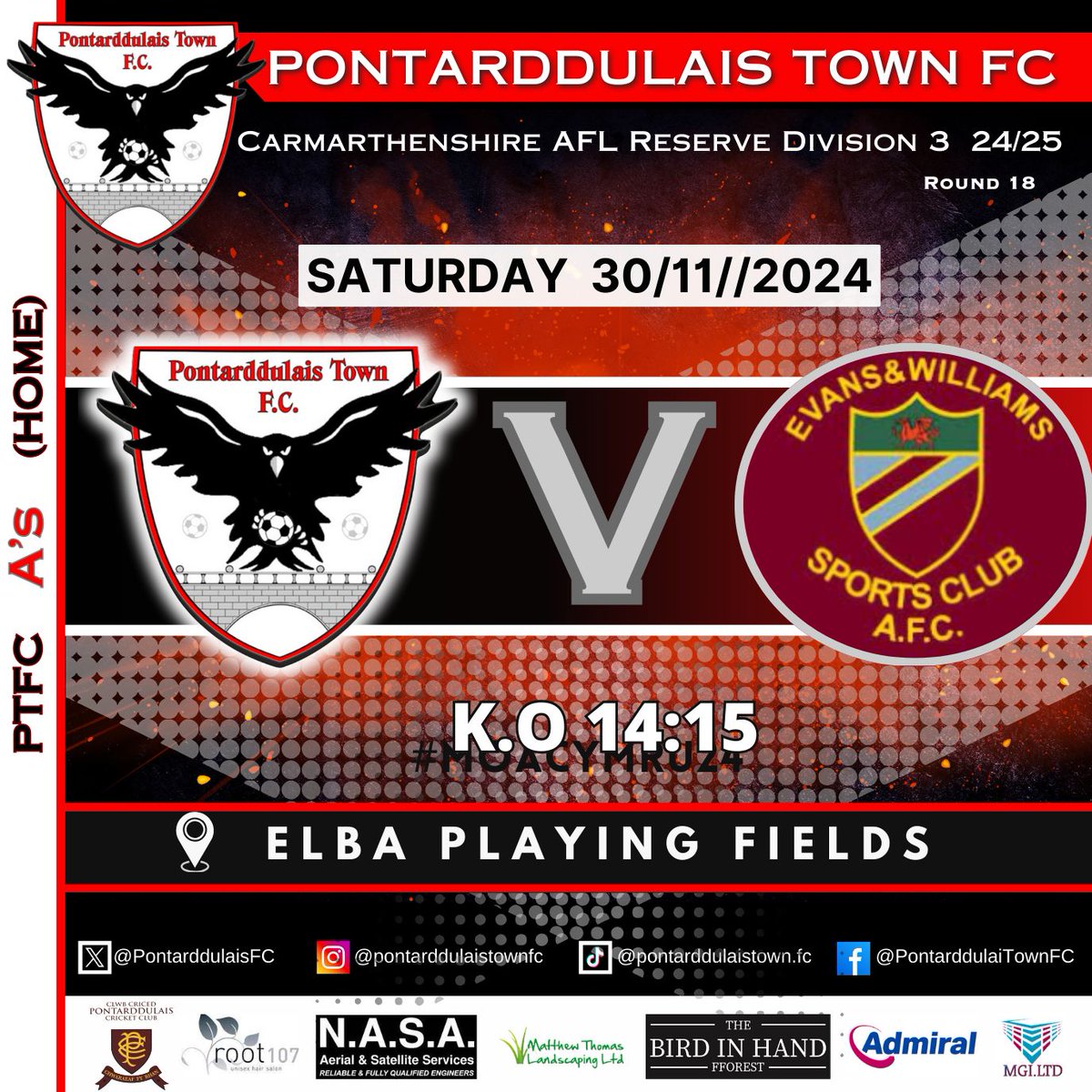 Pontarddulais Town Football Club tweet media