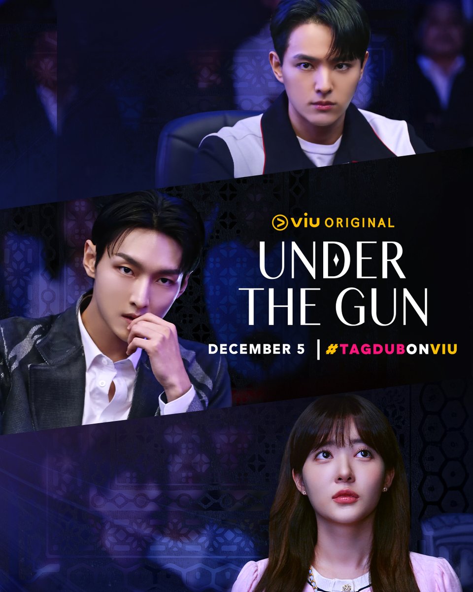 Viu_PH's tweet photo. Susugal ka ba sa pag-ibig? Muling panoorin ang high school love story nila #Zuho, #JoSooMin at #SeoJiWon na #UnderTheGun. Magsisimula sa December 5 sa #TagDubOnViu. https://t.co/dsvsIbwkiU
