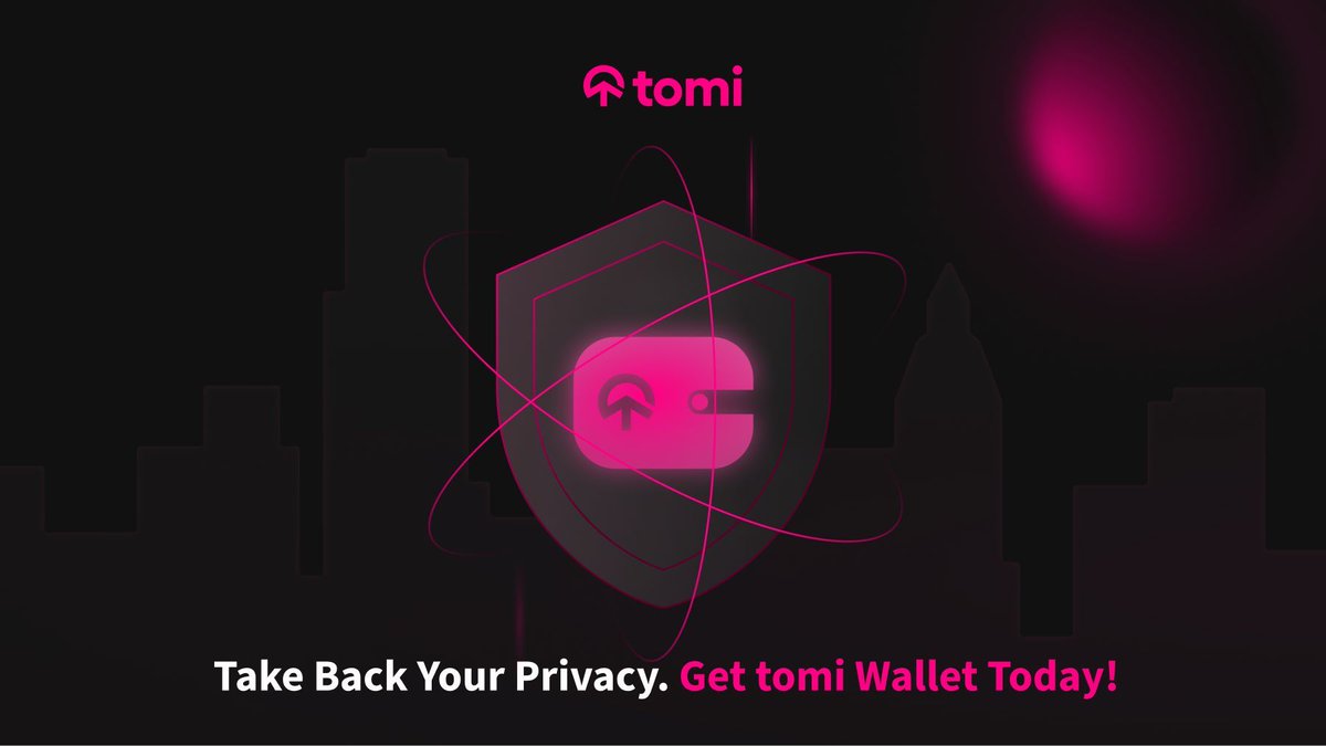 The World Needs to Know About tomi Wallet! 🔊
In this day and age data is constantly being collected, but did you know that tomi Wallet is the only wallet that collects ZERO user data? 0️⃣

That’s right – no personal info, no transaction details, no tracking. Nothing at all. We