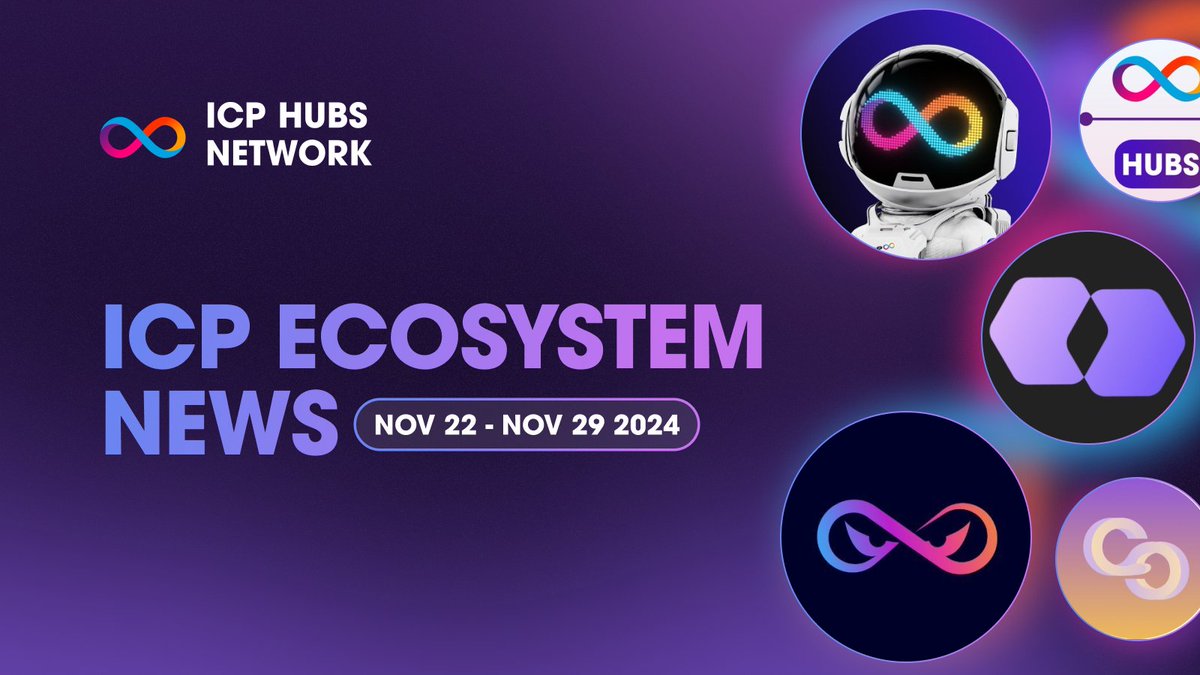 ICP HUBS NETWORK (@icphubs) on Twitter photo ICP Ecosystem News 🔔
<a href="/PierreSamaties/">Pierre Samaties</a> guests on <a href="/Anton_Golub/">Anton Golub | antongolub.eth</a>'s podcast 🎤
#ICP metrics go 🚀 in 2024
<a href="/OmnityNetwork/">Omnity Network</a> releases REE Whitepaper 📜
ICP is the fastest blockchain ⚡
<a href="/lendfinity_xyz/">Lendfinity</a> hits $500k TVL 📈
Read more 👇 1/7🧵 ICP Ecosystem News 🔔
<a href="/PierreSamaties/">Pierre Samaties</a> guests on <a href="/Anton_Golub/">Anton Golub | antongolub.eth</a>'s podcast 🎤
#ICP metrics go 🚀 in 2024
<a href="/OmnityNetwork/">Omnity Network</a> releases REE Whitepaper 📜
ICP is the fastest blockchain ⚡
<a href="/lendfinity_xyz/">Lendfinity</a> hits $500k TVL 📈
Read more 👇 1/7🧵