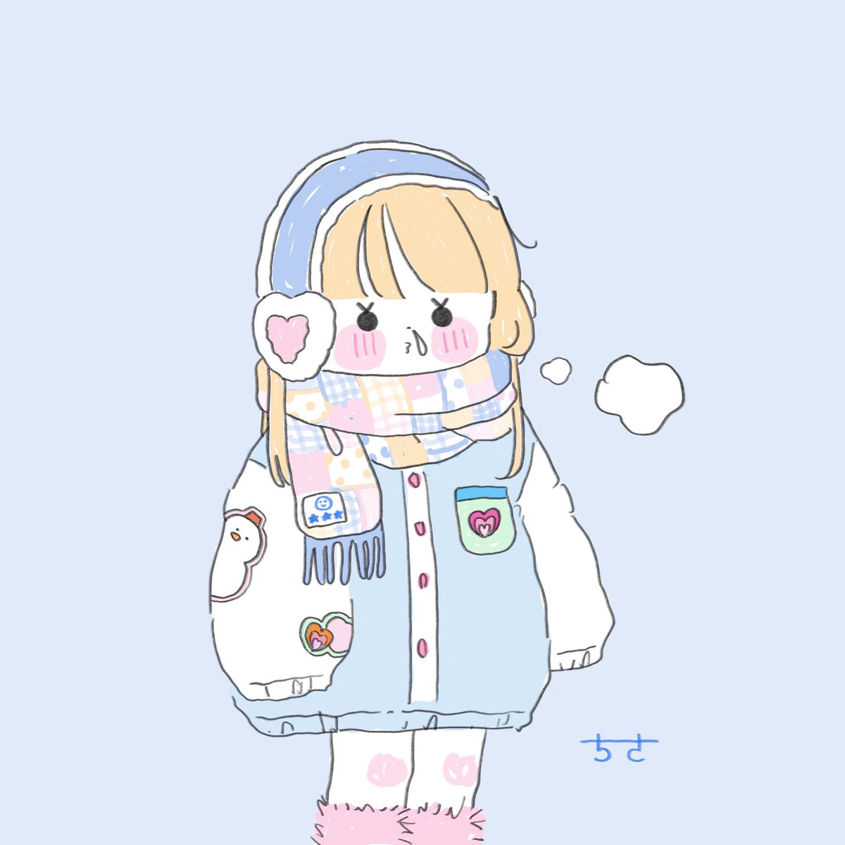 ちさ❦様♡専用確認ページです♡ ⠀ 風邪ひくなよ🧤🤍 ⠀