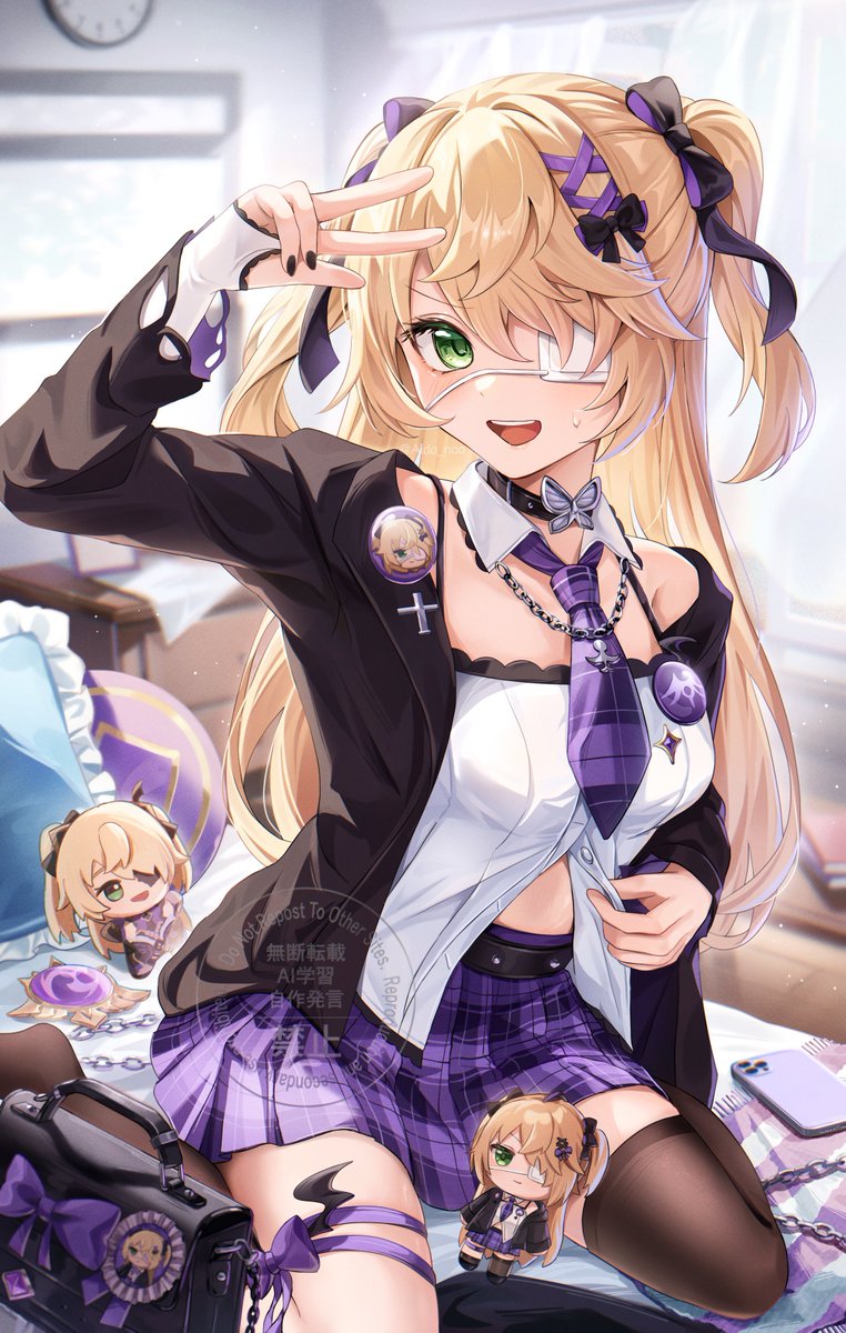 エミちゃん💜
#fischl #GenshinImpact #原神