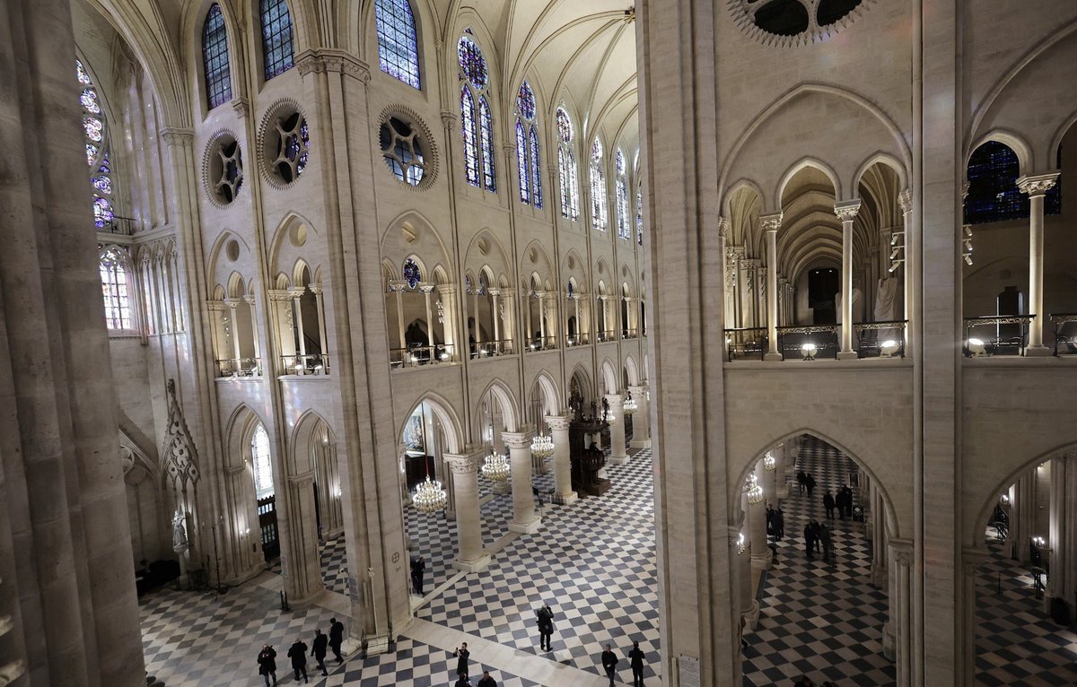 Olivier Dussopt (@olivierdussopt) on Twitter photo 🕍🇫🇷 Il y a 5 ans, Notre-Dame brûlait. 
<a href="/EmmanuelMacron/">Emmanuel Macron</a> s'était engagé à ce qu'elle soit reconstruite en 5 ans. Beaucoup l'ont critiqué, moqué.
Cinq ans après, le pari est tenu grâce au formidable travail de milliers d'artisans et compagnons.
Quelle fierté, quelle reconnaissance! 🕍🇫🇷 Il y a 5 ans, Notre-Dame brûlait. 
<a href="/EmmanuelMacron/">Emmanuel Macron</a> s'était engagé à ce qu'elle soit reconstruite en 5 ans. Beaucoup l'ont critiqué, moqué.
Cinq ans après, le pari est tenu grâce au formidable travail de milliers d'artisans et compagnons.
Quelle fierté, quelle reconnaissance!