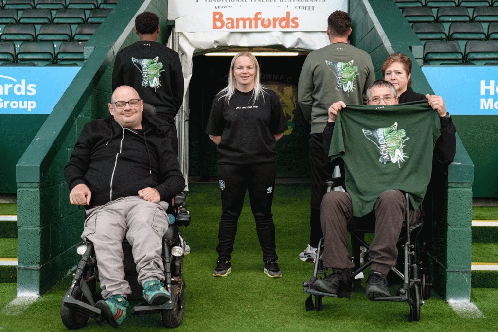 We are delighted to announce an exciting collaboration with NOYT, the clothing brand founded by Chris Todd. 👕 

Together, we are launching a limited-edition clothing range to raise funds for the Disabled Supporters Association.

➡️ ytfc.net/community-noyt…

#YTFC 💚