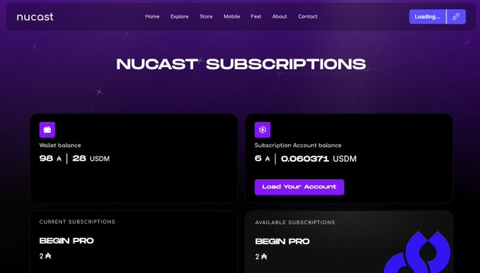 nucast is building one of the most critical pieces of Cardano infrastructure: on-chain subscriptions 

✅Open-Source: Hydra-Enabled On-Chain Subscriptions &amp; Pay-As-You-Go Micropayments: Open-Source Library for Cardano 
🔗cardano.ideascale.com/c/cardano/idea… 

Problem Solved: Cardano projects