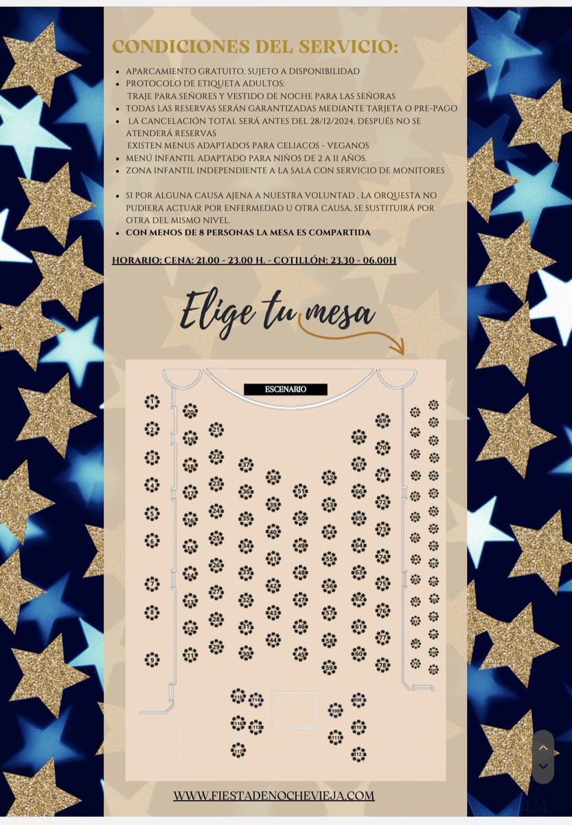 🎄✨ ¡Despide el año con estilo en la Gala de Navidad de El Capricho! ✨🎄

🍽️ Menú navideño espectacular
🎶 Orquesta en vivo: El Norte (10 músicos)
🎉 Animación para niños y fiesta para adultos
🅿️ Aparcamiento fácil

📅 31/12/2024 📍 Granada
📞 Reserva: 958500057

🎊 ¡Tu noche