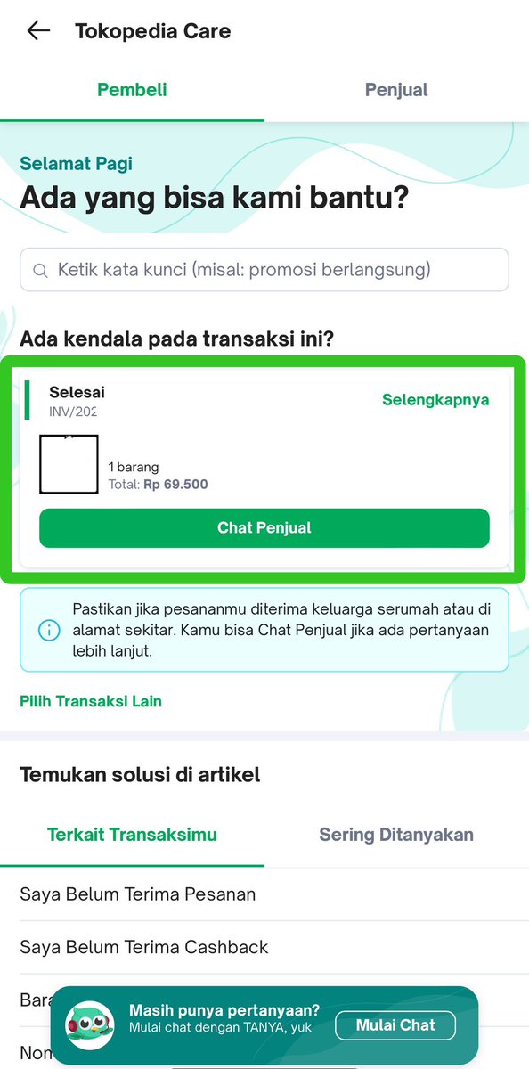 TokopediaCare tweet media