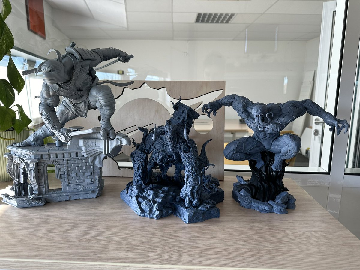 Those prints are MASSIVE
All available in Lychee Library!
Models by ZezStudio / Cardoso.3d/ Black Forge Games
Printed with the GK3 Ultra <a href="/3dUniformation/">UniFormation 3D Printer Official</a> 
BFMmonthly25 &amp; BFYearly25 for 25% OFF (only till December 3rd)