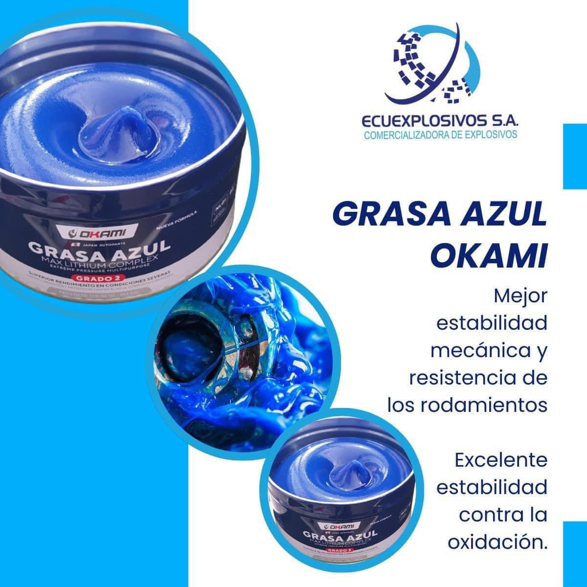 ecuexplosivos's tweet photo. Grasa Okami. La más pedida del mercado.

disponible en Ecuexplosivos.

#Ecuexplosivos #GrasaAzul https://t.co/LLZYDo4O3E