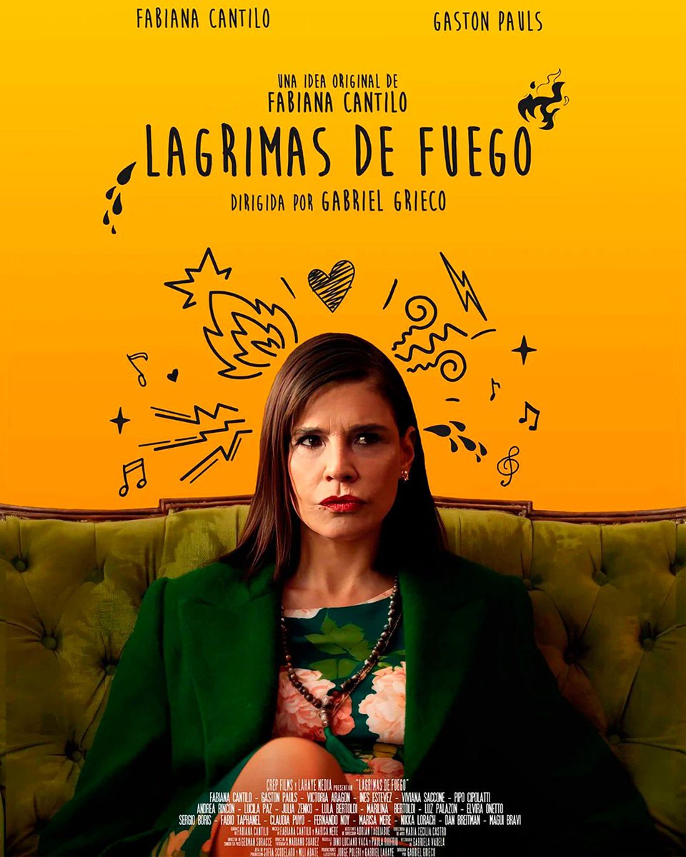 Hoy se estrena “Lágrimas de fuego “ 🔥  mi ópera prima ♥️ en el Festival Internacional de Mar del Plata