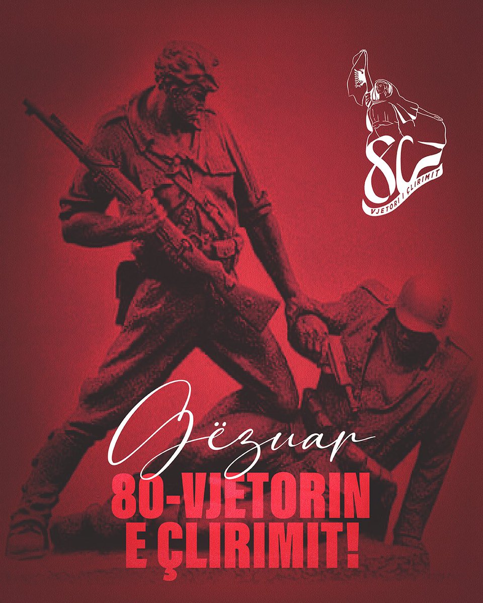 Mirënjohje për ata djem dhe vajza, që ëndrrën për të ardhmen e njësuan me lirinë e atdheut!
🇦🇱 Gëzuar 80-vjetorin e Çlirimit!