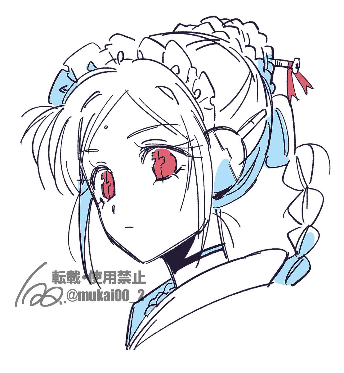 mukai00_2's tweet photo. 絵の息抜きにラクガキ https://t.co/1gaia9l8vy