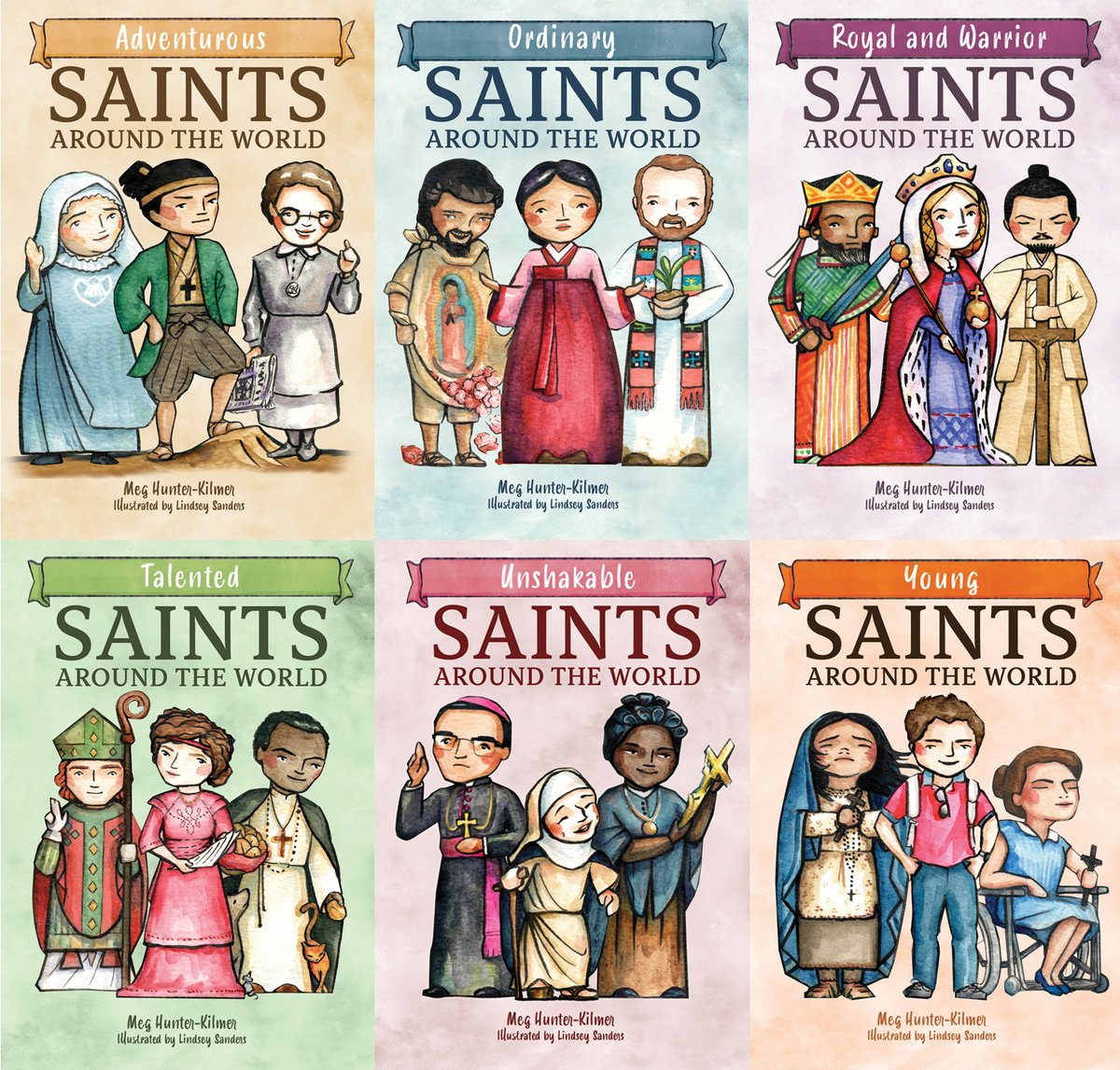 SRMcEvoy's tweet photo. A #BookReviw of Unshakable Saints Around the World by @MegHunterKilmer from the @saintpaulcenter Wow what a great collection of saints in this volume. a great book and series sure to become a family favourite! https://t.co/aO2IXTEZQZ https://t.co/7tellC7Lxq