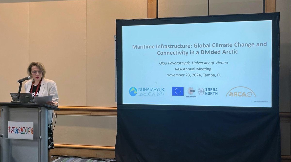 InfraNorth: Building Arctic Futures (@infranortherc) on Twitter photo Last week, #InfraNorth’s Peter Schweitzer and <a href="/OlgaPovoroznyuk/">Olga Povoroznyuk</a> joined the 2024 AAA Annual Meeting in Tampa. They participated in a panel on climate change and #infrastructure and a roundtable on gender and kinship. Days of inspiring discussions and connections! <a href="/AmericanAnthro/">American Anthropological Association</a> Last week, #InfraNorth’s Peter Schweitzer and <a href="/OlgaPovoroznyuk/">Olga Povoroznyuk</a> joined the 2024 AAA Annual Meeting in Tampa. They participated in a panel on climate change and #infrastructure and a roundtable on gender and kinship. Days of inspiring discussions and connections! <a href="/AmericanAnthro/">American Anthropological Association</a>