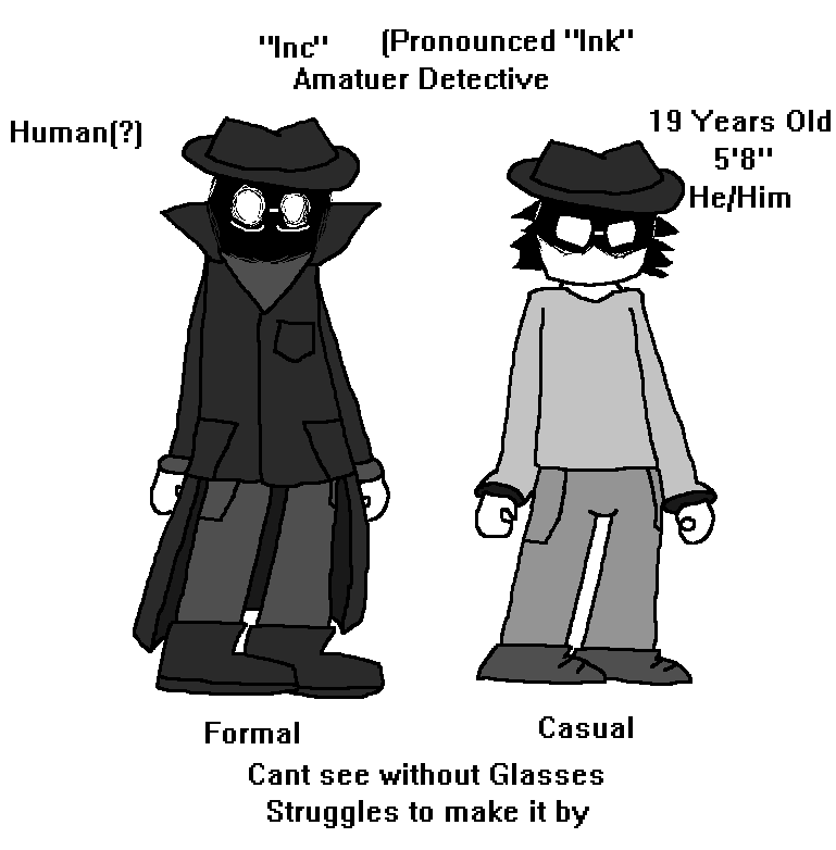 incognito detective guy
who sucks at his job