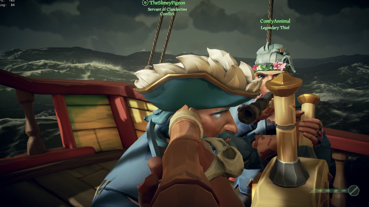 Day 67 of SoT Positivity

Did you know?
If you empty all the darts out of the Blow Gun, it becomes an instrument.

Did you also know?
My crew found this out and spammed it next to my pirate whilst I was on helm.

The more you know... (help me)

#SeaOfThieves #BeMorePirate