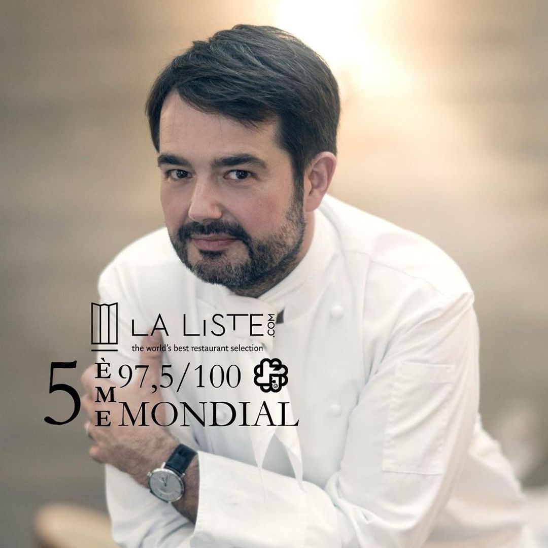 We are honoured and proud to announce that our Chef Jean-François Piège, with his exclusive Le Grand Restaurant Paris, has been ranked the 5th best restaurant in the world by <a href="/LaListe1000/">La Liste</a> 

A heartfelt congratulations to Chef Jean-François Piège and his talented team!