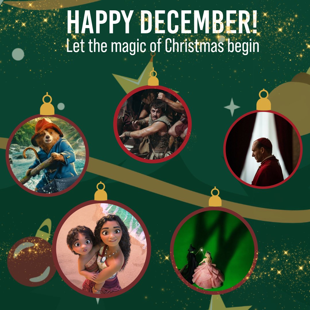 Happy December from Buxton Cinema, let the festive celebrations begin 📷

Check out the amazing line up we have for you this Christmas and book your tickets now via our website 📷