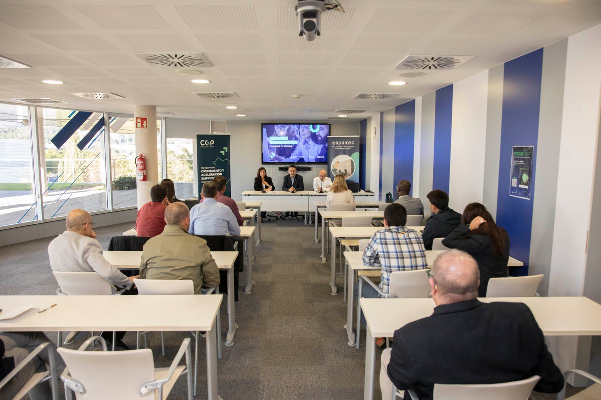 🗣️#Espaitec y #DiputaciódeCastelló clausuran la 12ª Ed. de #CastellónGlobalProgram impulsando la  competitividad de 9 empresas de la provincia. Desde 2013 apoyando a 116 firmas de 40 municipios

Noticia🔗bit.ly/4f0pwyQ

🚀¡Gracias a las empresas y formador@s! 🙌

#SomUJI