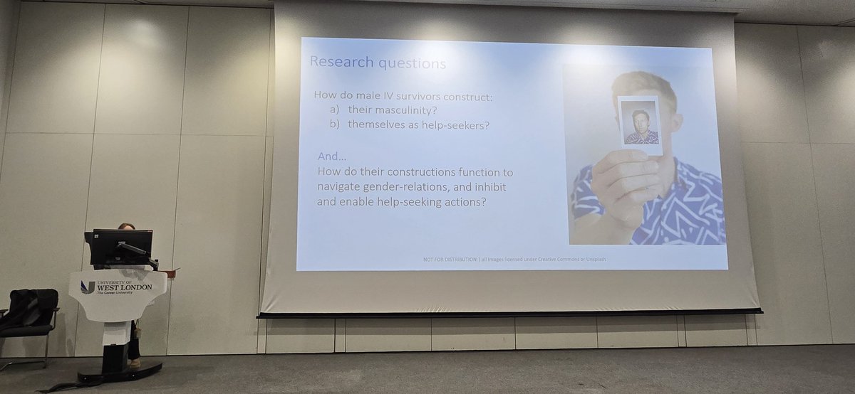 Male Psychology Section of the BPS (@male_bps) on Twitter photo "We're all victims of the same thing, why not give us the same support?" - <a href="/Olivia__Sewell/">Olivia Sewell</a> discusses her ongoing doctoral research on the role of gender in the experiences of male survivors of IPV ##MaleConf2024 "We're all victims of the same thing, why not give us the same support?" - <a href="/Olivia__Sewell/">Olivia Sewell</a> discusses her ongoing doctoral research on the role of gender in the experiences of male survivors of IPV ##MaleConf2024