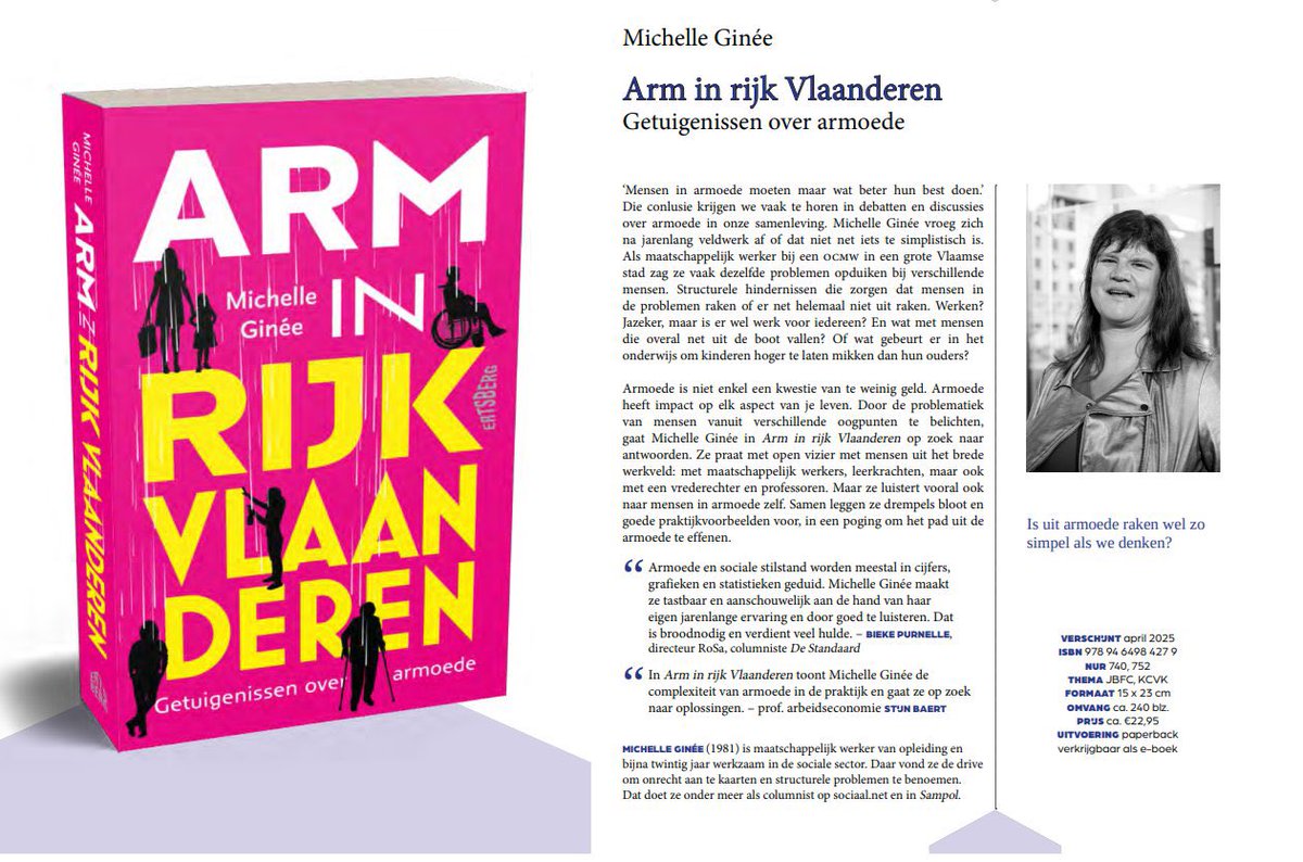 Volgend jaar in april ligt dit boek over armoede in de rekken! Door <a href="/mamiracoli/">🇺🇦🕊️ michelle ginée 🕊️🍉</a>.