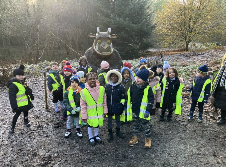 AnfieldRoadRec's tweet photo. Magic Kingdom had a great time finding the Gruffalo and friends at Delamere Forest! Thank you so much to our helpers who made the trip possible. 😄 https://t.co/qxH8uz4rcy