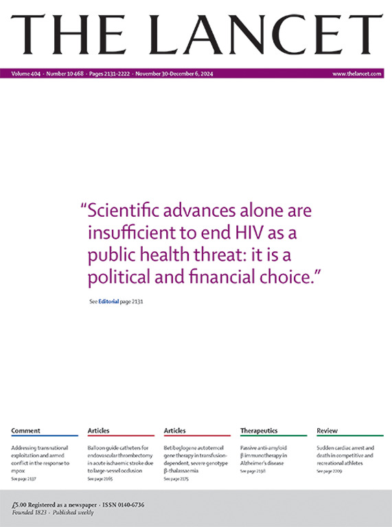 The Lancet (@thelancet) on Twitter photo Despite encouraging progress in the global #HIV effort, the Sustainable Development Goal of ending HIV as a public health threat by 2030 is not on track.
Ahead of #WorldAIDSDay, our latest Editorial "Triumphs and threats: HIV in 2024".
Read this & more: hubs.li/Q02ZRN1m0 Despite encouraging progress in the global #HIV effort, the Sustainable Development Goal of ending HIV as a public health threat by 2030 is not on track.
Ahead of #WorldAIDSDay, our latest Editorial "Triumphs and threats: HIV in 2024".
Read this & more: hubs.li/Q02ZRN1m0