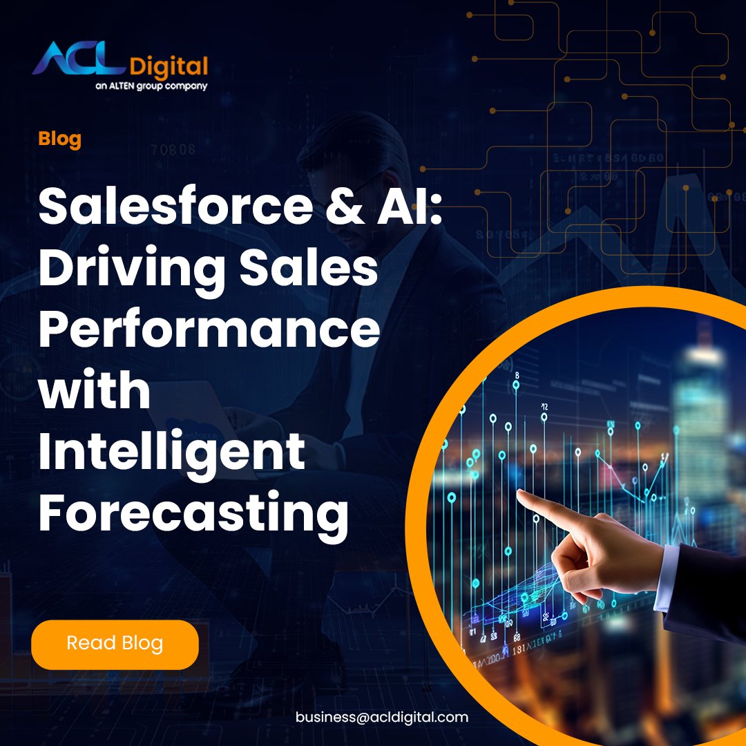 ACL_Digital's tweet image. Discover how AI-powered forecasting boosts sales performance by enhancing accuracy, streamlining processes, and driving revenue growth with intelligent insights.
Read more - acldigital.com/blogs/salesfor…
#Salesforce #SalesforceEinstein #DigitalTransformation #AI #CustomerEngagement
