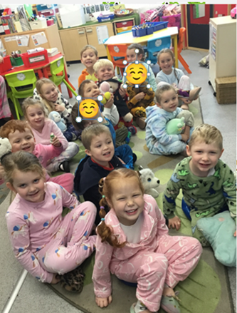 Gravenhurst Academy: Our youngest members of our school, Acorn class, have had a very busy week. They started with Forest school on Monday and ended the week wearing bedclothes to school to help celebrate the launch of our bedtime reading challenge. 😊 #BESTfamily