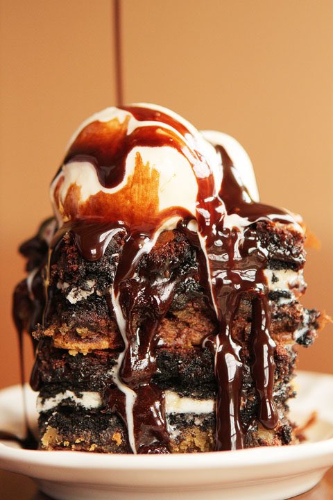 Cookie Dough Oreo Brownies 🤌📷🍫