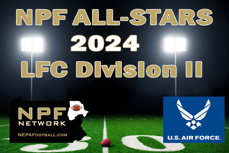 NPF Football (@nepafootball) on Twitter photo 2024 NPF All-Stars presented by the U.S. Air Force - LFC Division II
nepafootball.com/2024-npf-all-s…
<a href="/WWCatsFootball/">WWCatsFootball</a> <a href="/MVAthletics931/">Mid Valley Athletics</a> <a href="/DunmoreBucksAD/">Dunmore Athletics</a> <a href="/HHSHornets_FB/">Honesdale Hornets Football</a> <a href="/WestInvaders/">West Scranton Invader Athletics</a> <a href="/LHSChiefs/">Lakeland Jr. Sr. High School Chiefs Football</a> 2024 NPF All-Stars presented by the U.S. Air Force - LFC Division II
nepafootball.com/2024-npf-all-s…
<a href="/WWCatsFootball/">WWCatsFootball</a> <a href="/MVAthletics931/">Mid Valley Athletics</a> <a href="/DunmoreBucksAD/">Dunmore Athletics</a> <a href="/HHSHornets_FB/">Honesdale Hornets Football</a> <a href="/WestInvaders/">West Scranton Invader Athletics</a> <a href="/LHSChiefs/">Lakeland Jr. Sr. High School Chiefs Football</a>