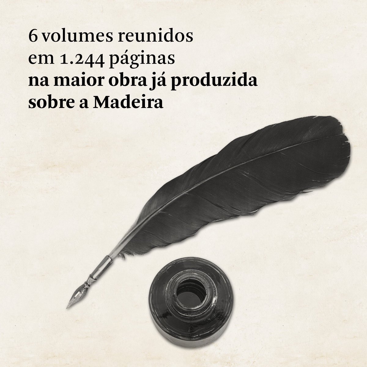 aaumadeira's tweet photo. A Imprensa Académica, uma das editoras da @aaumadeira, lança a maior obra documental sobre a História do arquipélago da Madeira, da autoria de Rui Carita, professor aposentado da @fah_UnivMad. Já disponível na @fnacportugal, Bertrand, Wook e noutras livrarias do país. https://t.co/eiGNiagNLx
