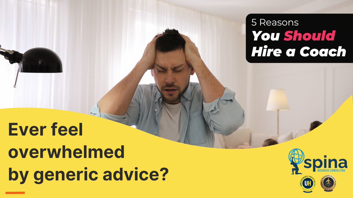 SpinaBusiness's tweet image. A small business coach provides personalized guidance tailored to YOUR unique story and challenges. 

Stop following one-size-fits-all solutions!

Download our guide: keap.page/axr298/5-reaso…

#smallbusiness #smallbusinesssupport #coachbuilder
