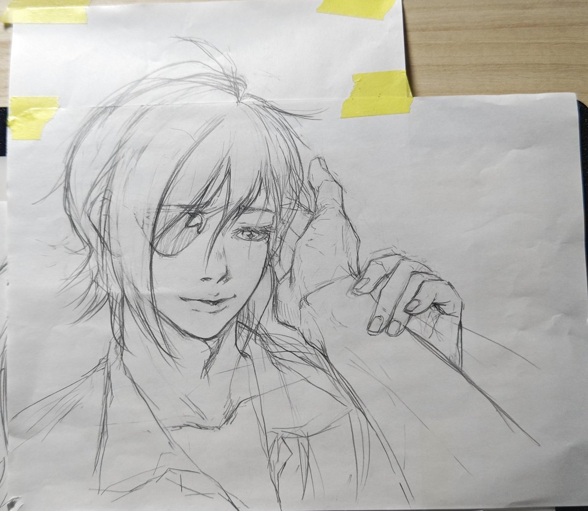 汚くなったからトレースしたら顔が変わる現象マジでなんなん
いや、自分の力量が足りないだけなんのはわかっちゃいるのよ……生きねば……