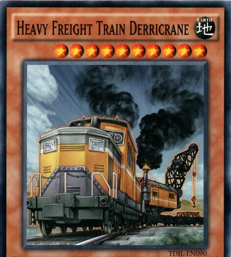 So I've never been diagnosed with autism but one of my favorite yugioh cards (and deck) is just "train" sooo....there is that...