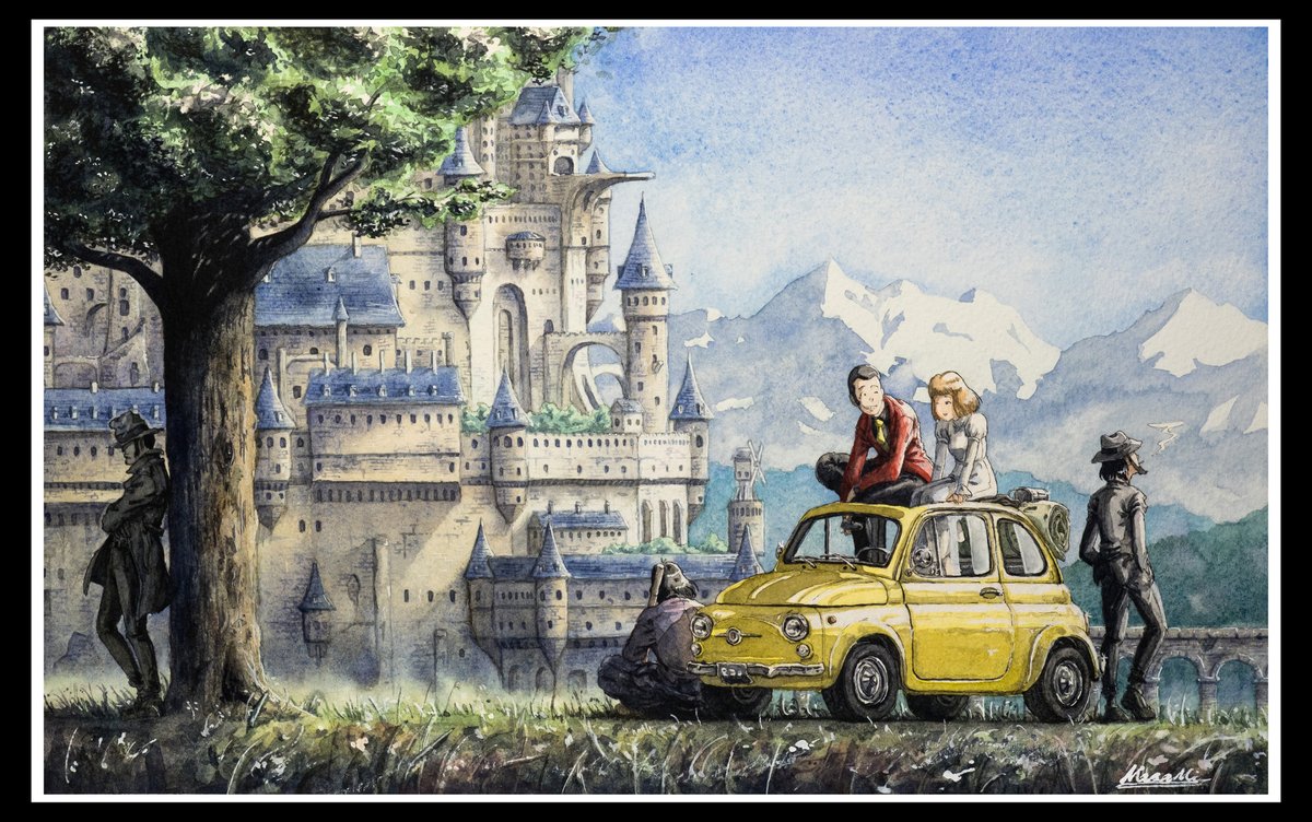 Neapoillust's tweet photo. カリオストロの城45周年再上映
昨日からか。
見に行こうかなぁ https://t.co/5tyBw3vxpo
