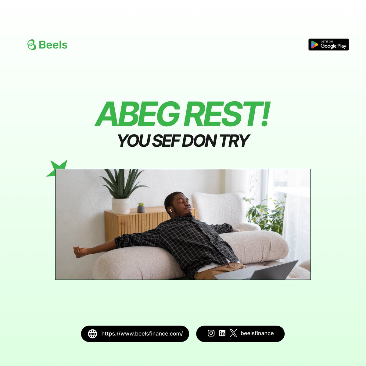 Beelsfinance's tweet photo. All Business and No Stretch? NO WAY!!

It's the last week of November, go catch some rest.

You sef don try. Abi you never try?? https://t.co/mbLoznmLeX