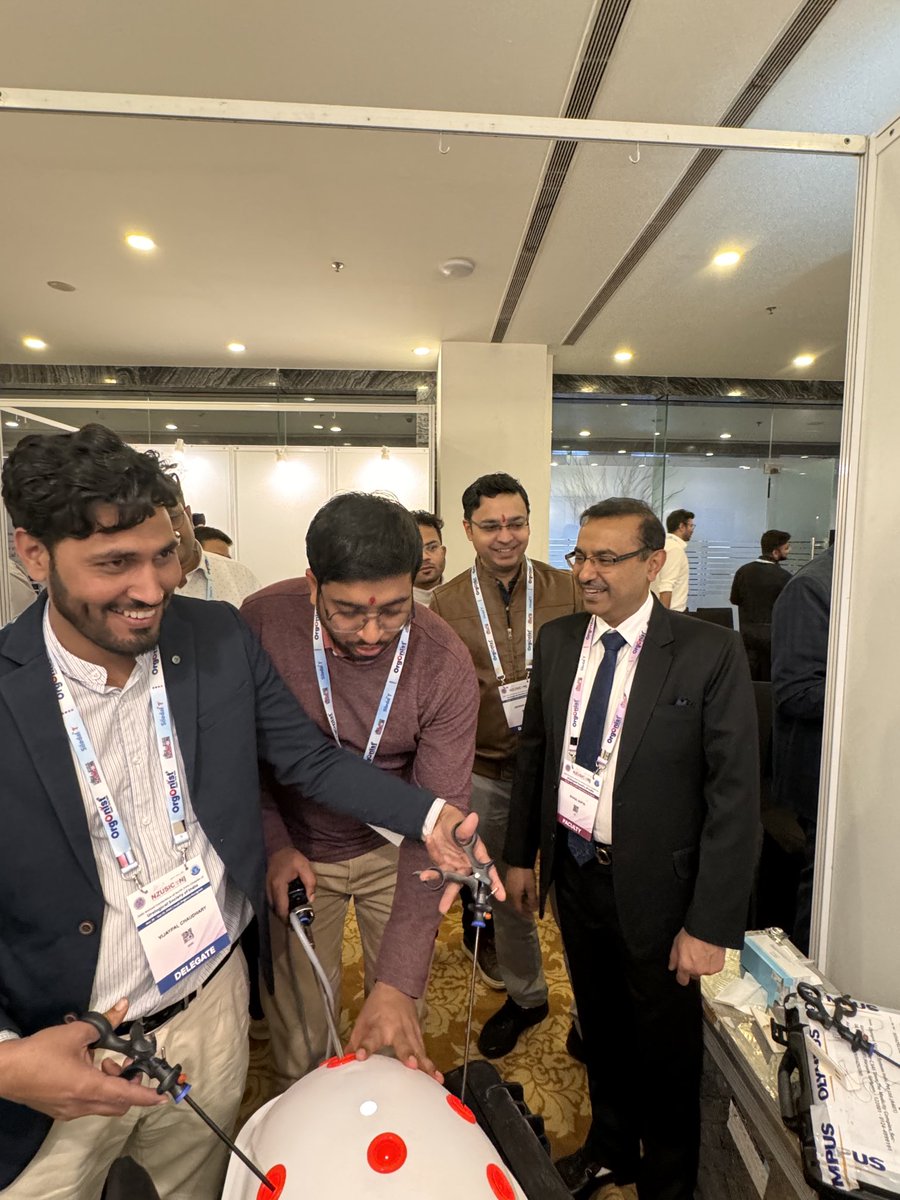 Nothing gives more happiness than teaching others thanks USI ISU Dr Chawla sir and NZUSI for the invitation as expert lap faculty