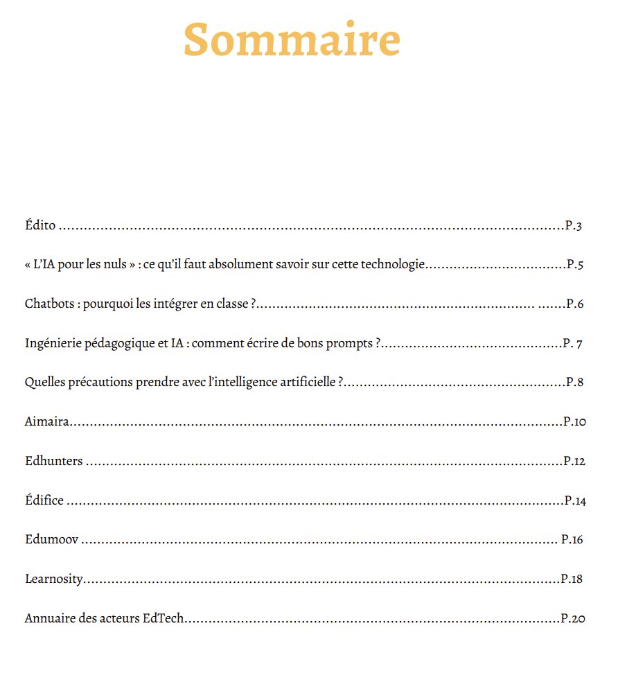 ManuBdx (@eclemence) on Twitter photo #enseignement et #IA : L'heure de se mettre à jour !?
Voyez ce recueil par <a href="/actu_ed/">EdTechActu</a> de 80 startups #edtech à suivre pour optimiser vos pratiques pédagogiques, conception de supports et outils d'apprentissage, ... #enseignement et #IA : L'heure de se mettre à jour !?
Voyez ce recueil par <a href="/actu_ed/">EdTechActu</a> de 80 startups #edtech à suivre pour optimiser vos pratiques pédagogiques, conception de supports et outils d'apprentissage, ...