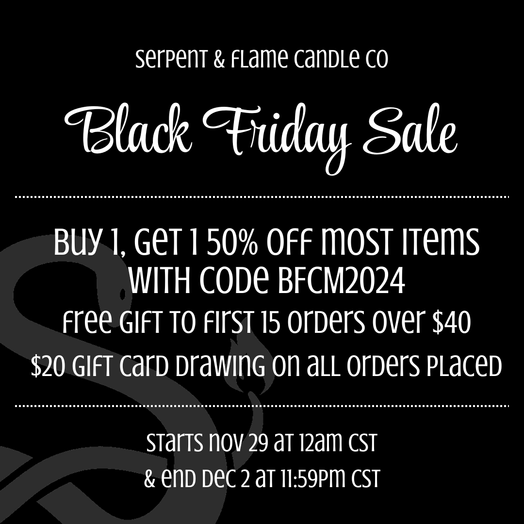 Don't forget to shop small this weekend!  We'll be having a BOGOHF sale until Monday along with free gifts and a gift card giveaway.

PS: Remember you can find more of our posts on 🦋 and 🧵.