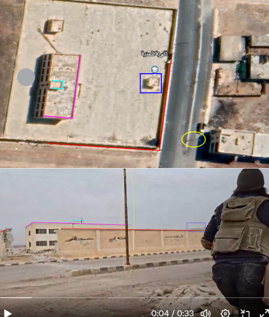 journosint's tweet photo. Geolocation I The presence of "rebel forces" in village of Tal Hadya, near M5 highway that heads to #Aleppo. 35°59'54.1"N 36°56'12.3"E https://t.co/BeCtBPrFcz