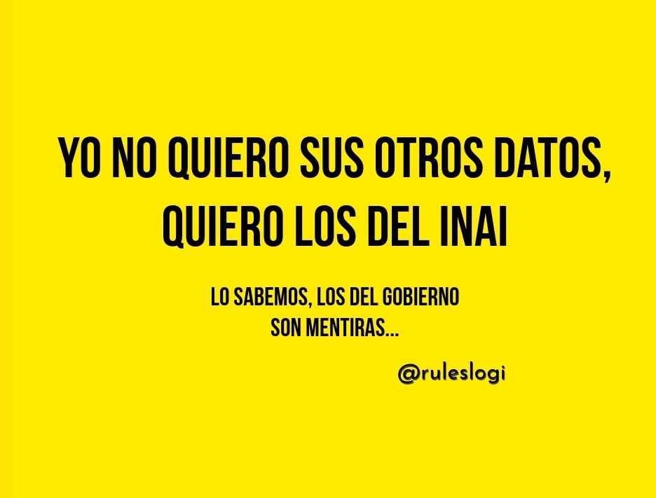 ruleslogi's tweet photo. ¡Habremos de recuperar la credibilidad que ahora destruyeron...!
#QuieroLosDatosDel_INAI 
😎👉🏻@JACrespo1 https://t.co/zzMpkULSOT
