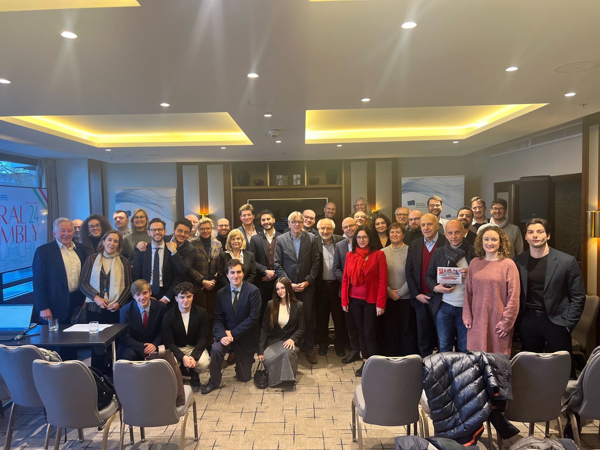 It's a wrap!✅

Thanks to all members for joining us for our Federal Assembly in Budapest. 

We’re proud to represent a diverse network of organizations &amp; citizens, united across all sectors of society to advance meaningful change.

Together for Europe, always! 💙

 #EMIAssemble