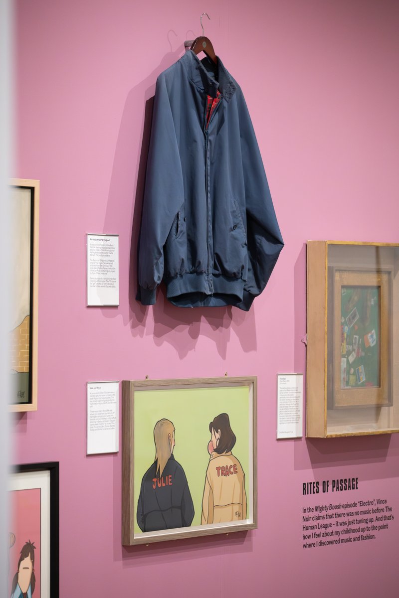🥁Opening day! The Boy with a Leg Named Brian: Memoirs by @PeteMcKee at Weston Park Museum! 🥁
📷 Pre-booking is essential to avoid disappointment. 
Tickets are FREE, if you’re able please donate and help keep your museums free and open for everyone. sheffieldmuseums.org.uk/mckee