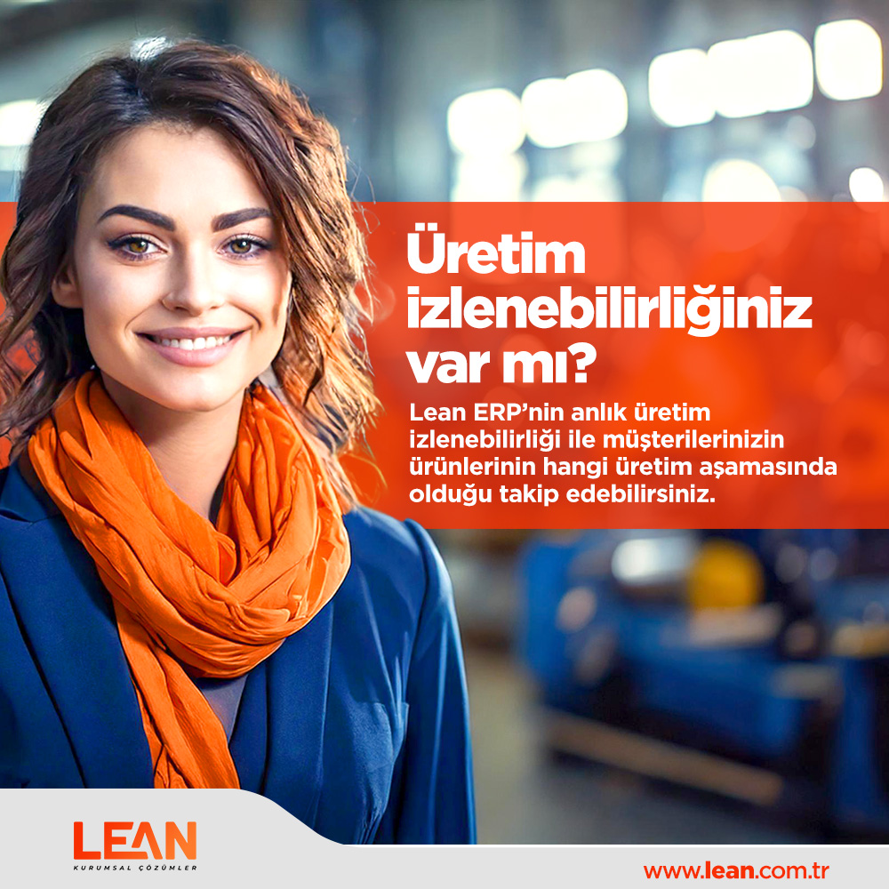 Üretim izlenebilirliğiniz var mı?

Lean ERP’nin anlık üretim izlenebilirliği ile müşterilerinizin ürünlerinin hangi üretim aşamasında olduğu takip edebilirsiniz.

Hemen bizimle iletişime geçin.

Lean Kurumsal Çözümler
lean.com.tr
0216 706 7165 
#leanbilisim #lean