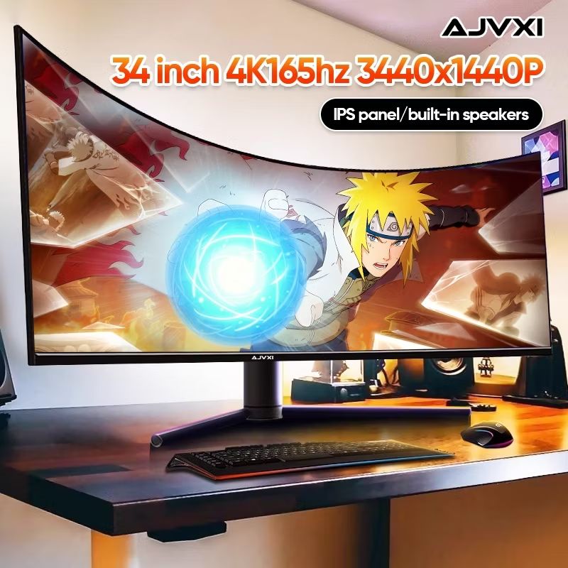 BILLY7988's tweet photo. 立即上Shopee看看AJVXI 34inch computer monitor/165Hz/4k monitor curved monitor 22/24/27/32 Inch IPS Monitor 75Hz 144Hz With speakers，售价只需RM353.40 - RM1,953.00！立即上Shopee购买吧！https://t.co/AnXvGRB2v1 https://t.co/cFl92UYlDP