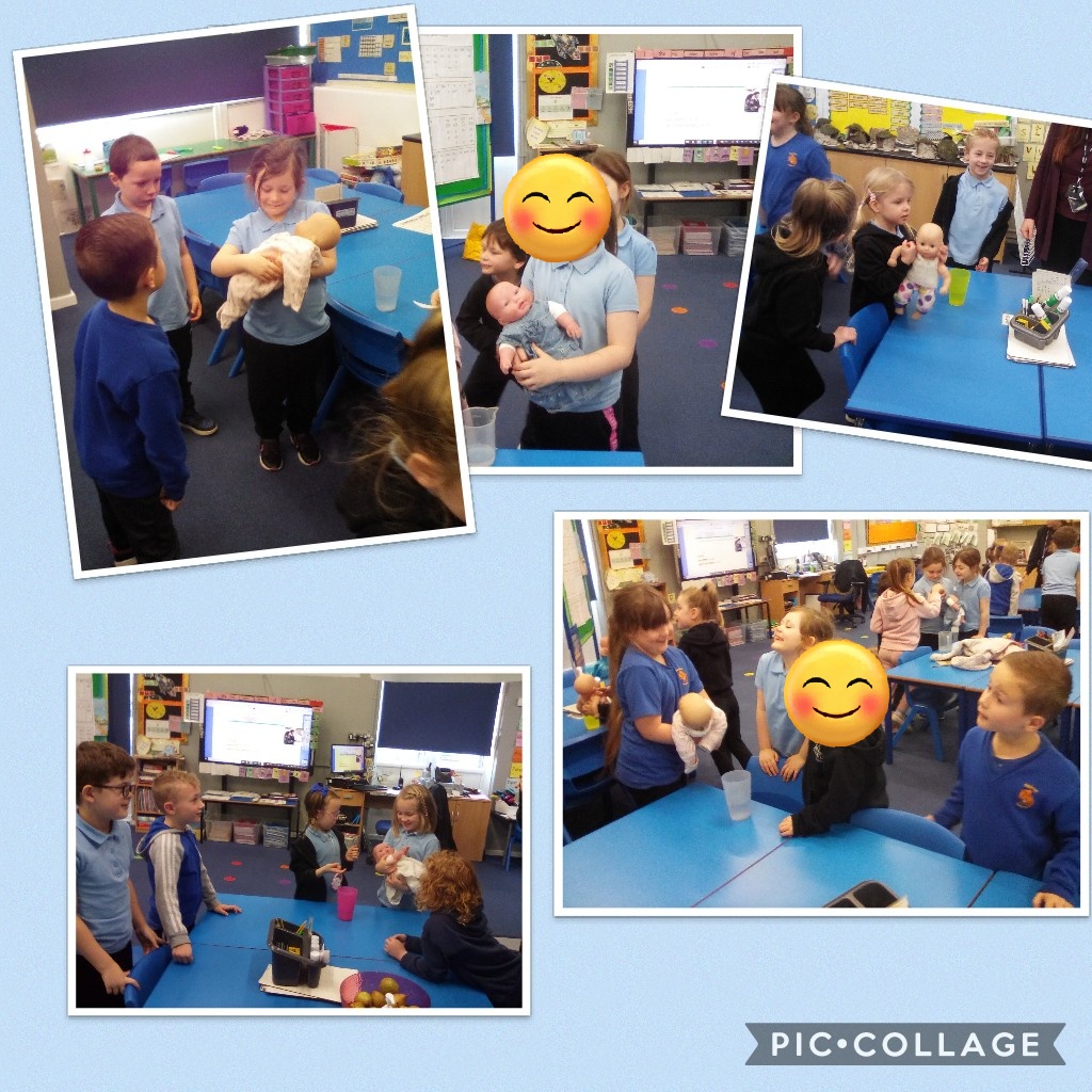Hydra have had a fabulous morning acting out a Baptism in RE.